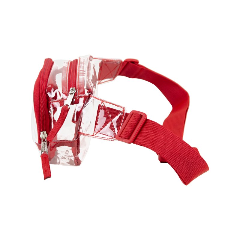 Unisex Clear Waist Bag with Adjustable Strap - Durable Fanny Pack for Events