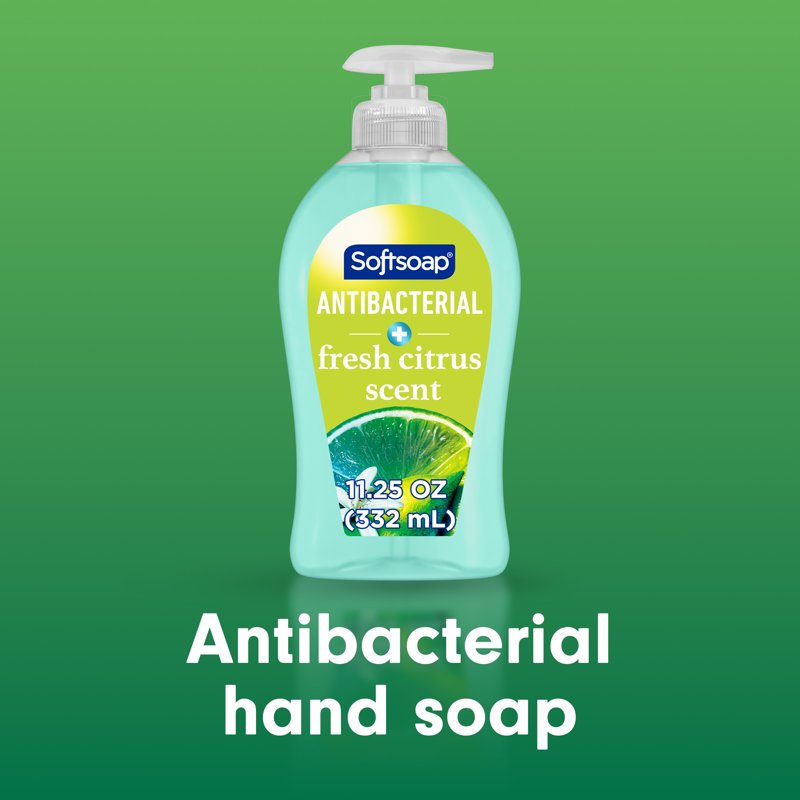 Antibacterial Hand Soap with Fresh Citrus Scent - 2 Pack, 11.25 fl oz