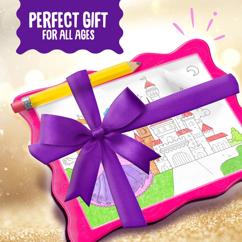 Light Up Tracing Pad for Kids – Art & Craft Drawing Tablet with Supplies