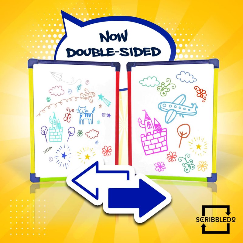 9x12 Inch Magnetic Dry Erase Boards Pack of 10 - Portable Educational Whiteboards