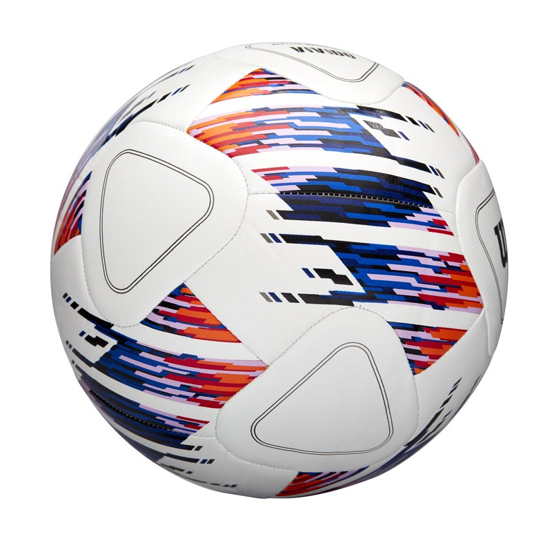Wilson NCAA Vivido Replica Soccer Ball - White/Orange/Purple, Size 5 - Variation 5
