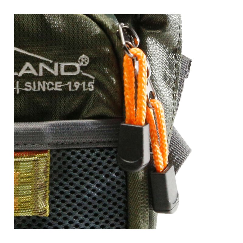 Adult Tackle Bag with Multiple Pouches - Green Fishing Tackle Storage Pack