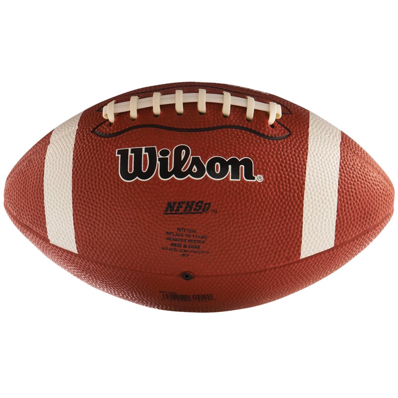 Official Size Rubber Football for Practice and Training
