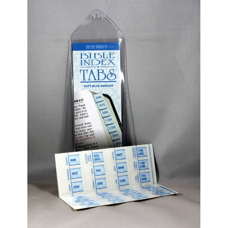 Bible Index Tabs - Verse Finders Self-Adhesive Bookmark Set for Easy Navigation