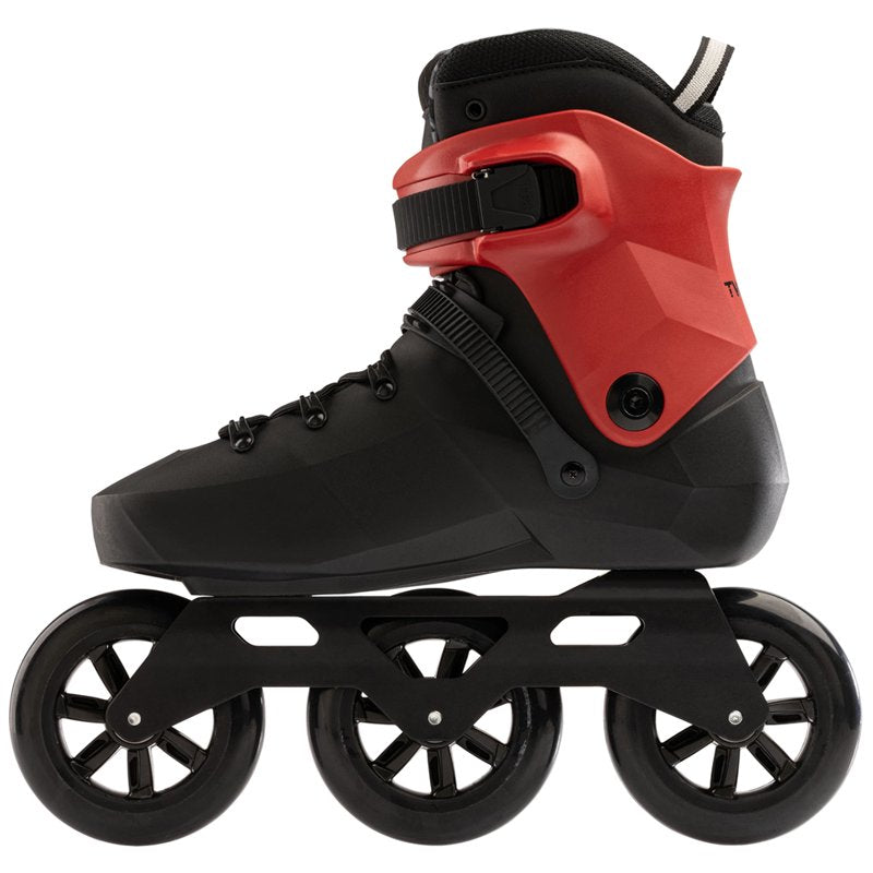 Adult Unisex Inline Skates with 110mm Wheels Black/Red Size 11