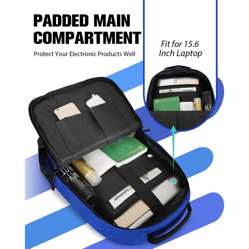Skateboard Backpack with Laptop Slot & Ball Holder - Durable Sports Bag for Men & Women