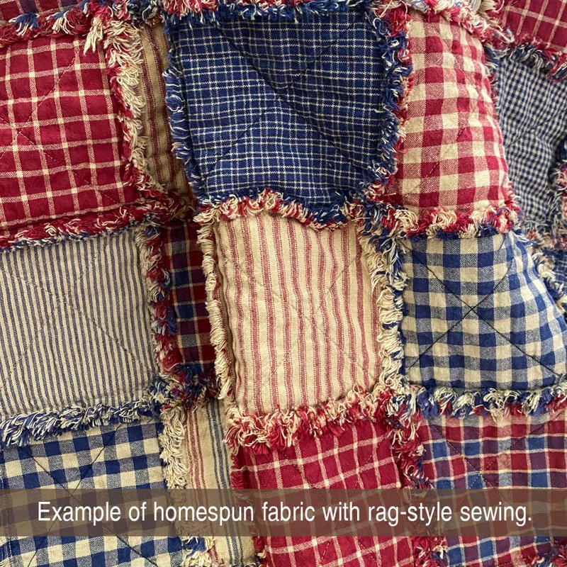 American Heritage Plaid Quilt Squares Charm Pack - 40 Premium Cotton Fabrics