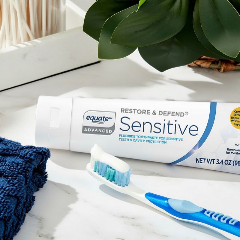 Restore and Defend Sensitive Toothpaste 3 Pack - Fluoride Cavity Protection