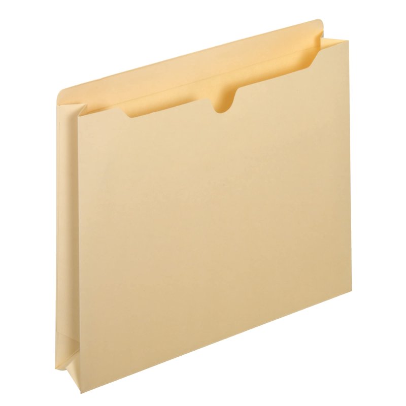 Reinforced Expanding File Pockets - Letter Size Manila Pack of 10