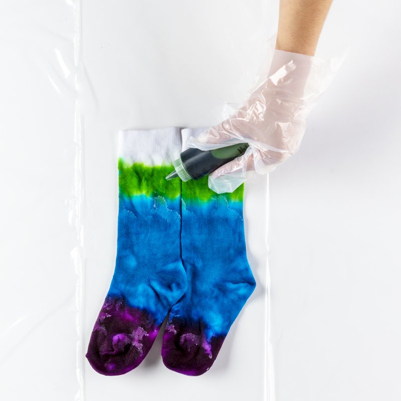 20-Color Tie-Dye Party Kit for Group Crafts and DIY T-Shirt Projects