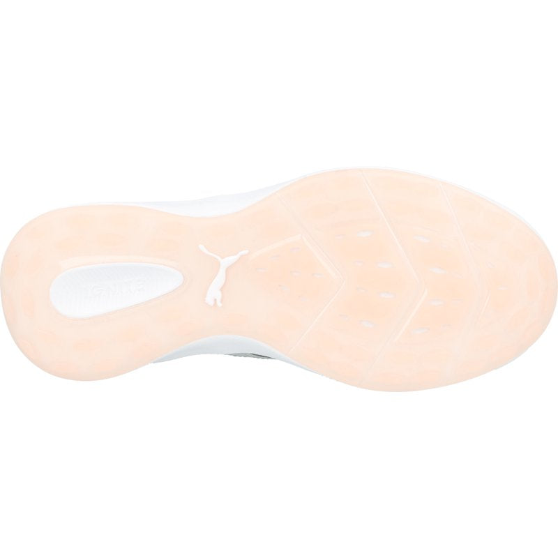 Puma Ignite Malibu Spikeless Golf Shoes Women - Size 10.5 Medium, Variation High Rise/Puma Silver/Rose Dust