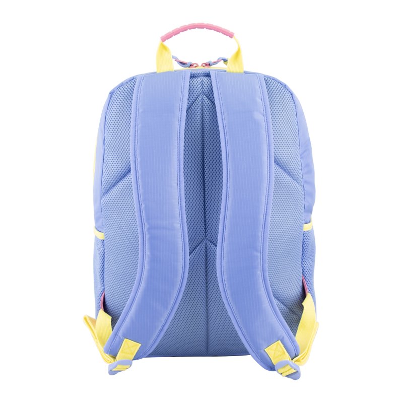 Unisex 18.5-Inch Cargo Backpack with Multiple Pockets and Water-Resistant Bottom