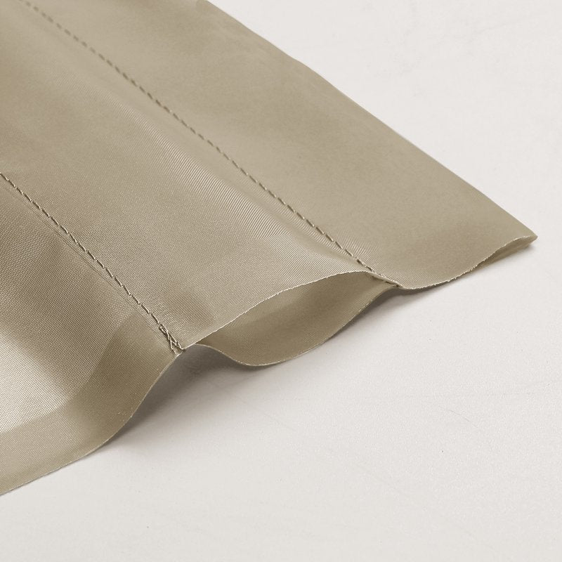 Sheer Curtain 2 Pack - Light-Filtering Voile Drapes for Doors & Windows