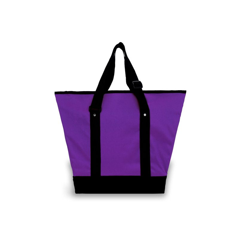 Unisex Deluxe Shopping Tote Bag - Large Insulated Reusable Grocery Carrier