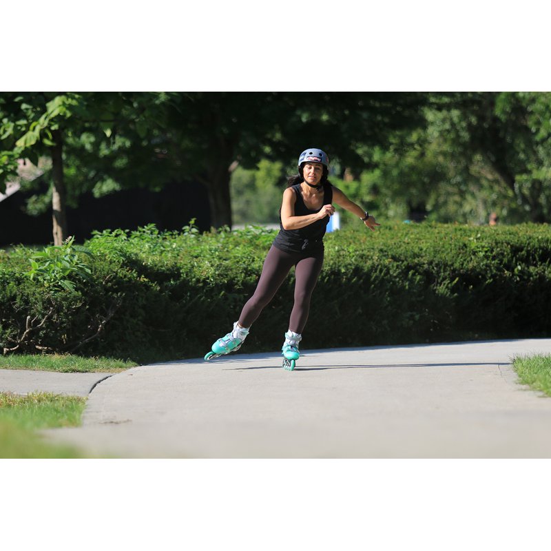 Women's Inline Skates with Adjustable Sizing - Indoor & Outdoor Speed Skating