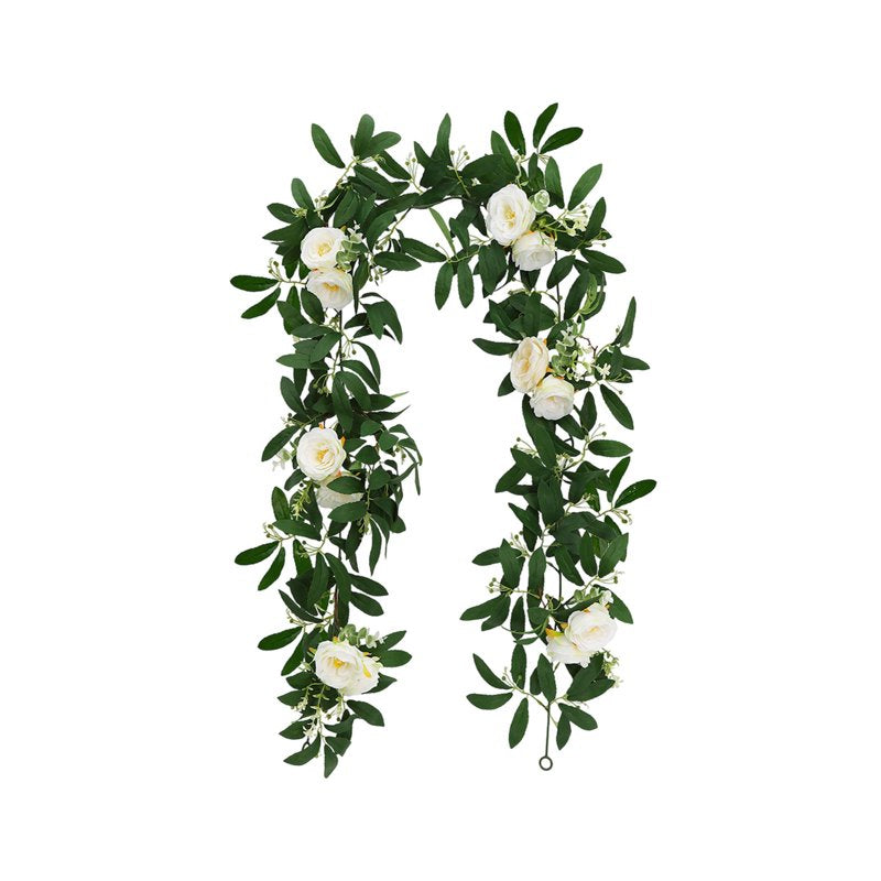 Artificial Eucalyptus Garland 1.8m Green Plant Vine for Home & Seasonal Decor