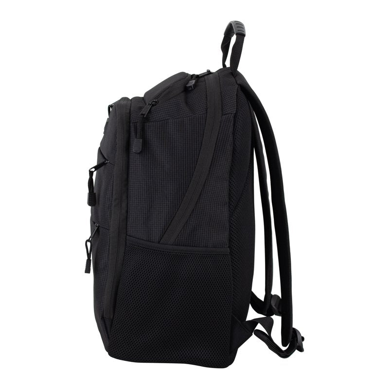 Unisex 17-Inch Lifestyle Backpack with Sunglasses Pocket - Dark Grey