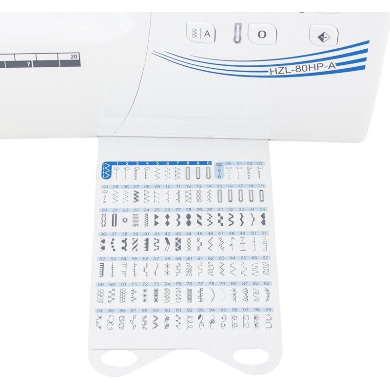 Computerized Sewing Machine with LCD Screen & Decorative Stitches