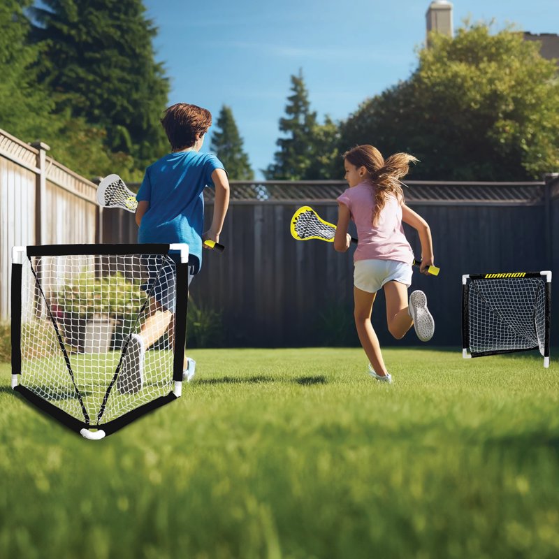 30-Inch Lacrosse Stick and Ball Set for Beginners & Intermediate Players