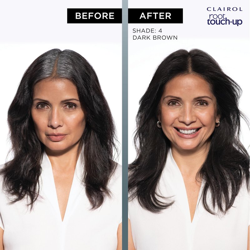Permanent Hair Dye Root Touch-Up Kit - Long-Lasting Gray Coverage, Multiple Shades