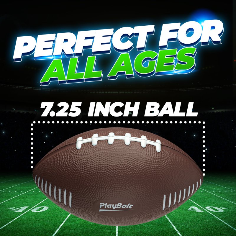 Mini Foam Football for Kids - Soft, Lightweight Indoor & Outdoor Play Ball