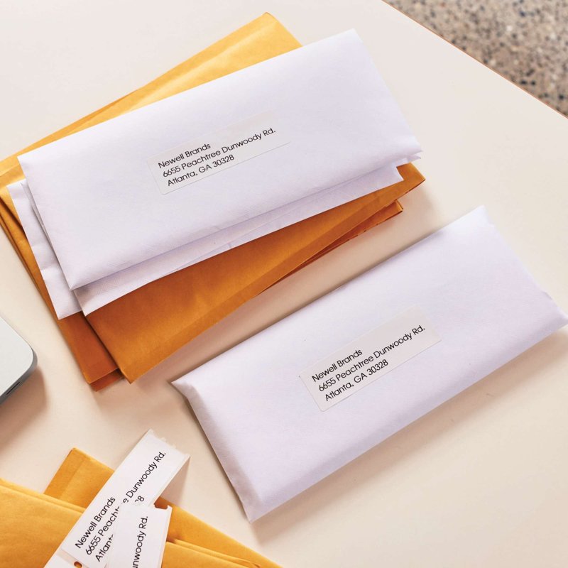 White Mailing Address Labels for LabelWriter Printer - 2 Rolls of 260