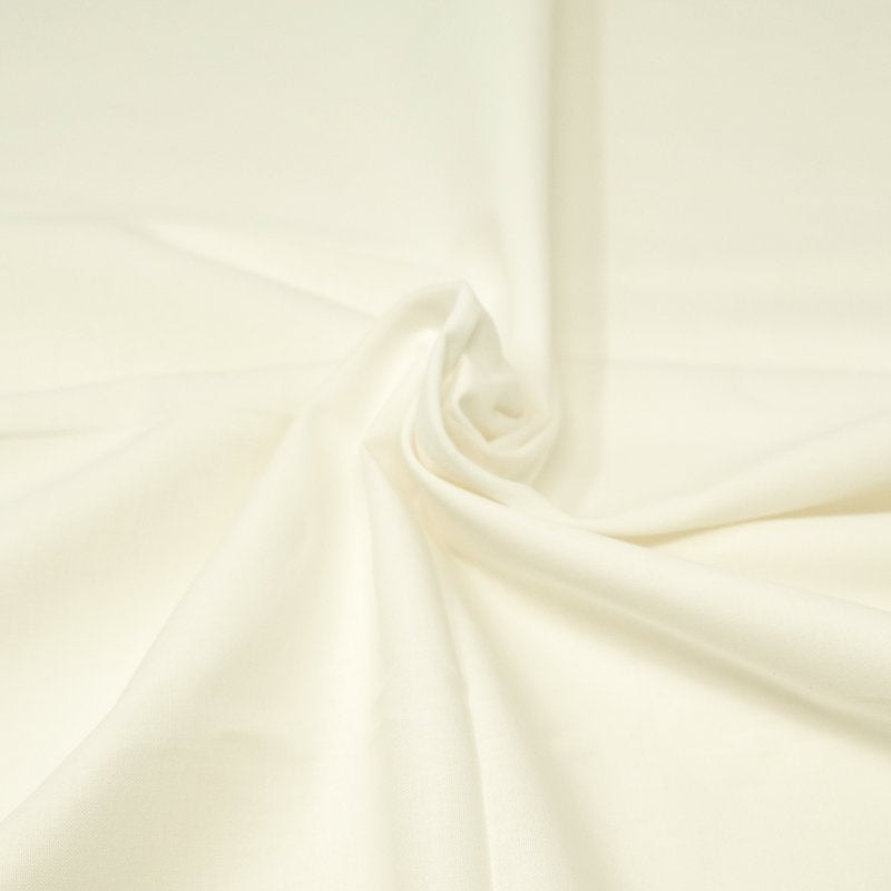 Bleached Cotton Drapery Fabric - 44/45 Inch Width, 25 Yards