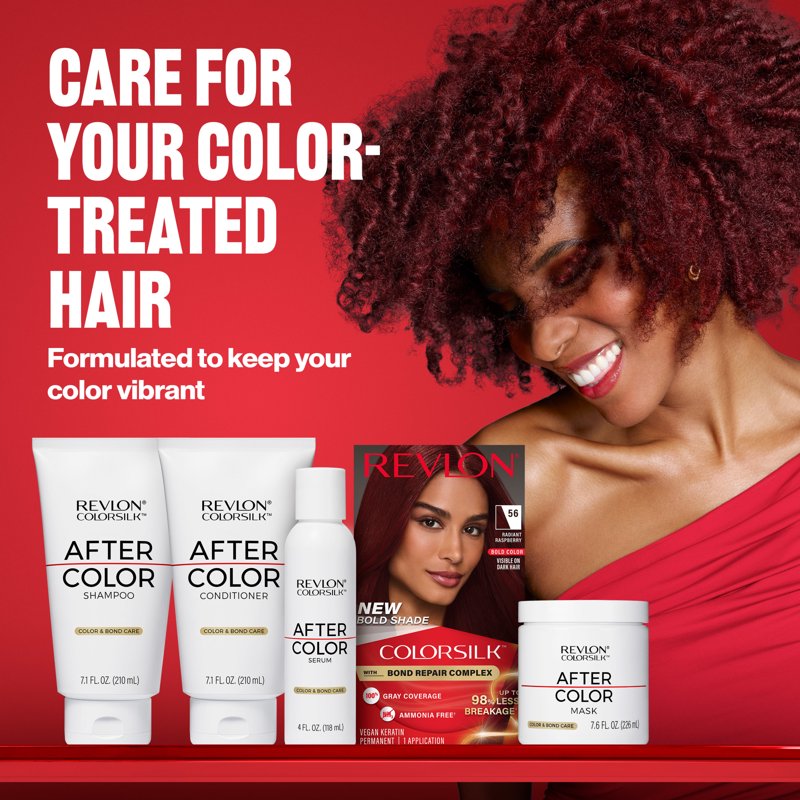 Permanent Hair Color with Bond Repair Complex - Vegan Keratin, 8 Weeks Vibrant Coverage