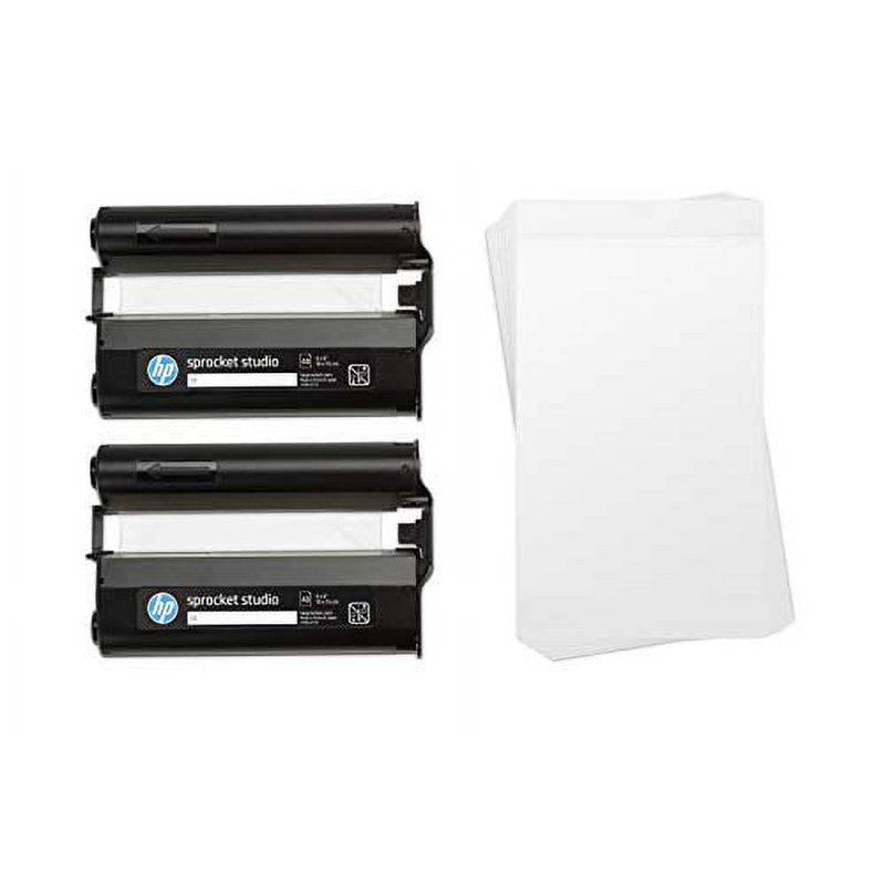 HP Sprocket Studio 4x6 Inch Photo Paper & Cartridges - 80 Sheets, Glossy Prints