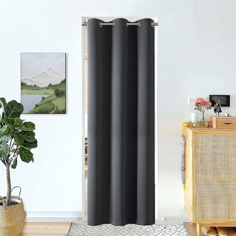 Blackout Window Curtains for Living Room & Bedroom - Set of 2 Thermal Room Divider Panels, 37x84 Inches