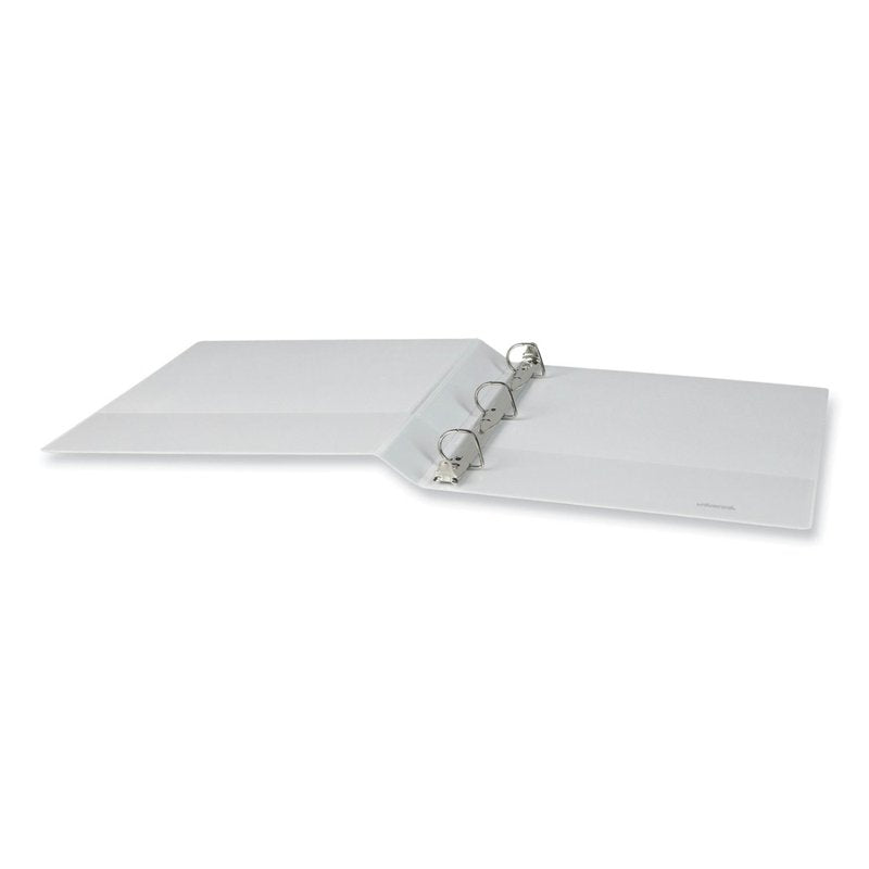11 x 8.5 Inch White Slant D-Ring View Binder - Pack of 12