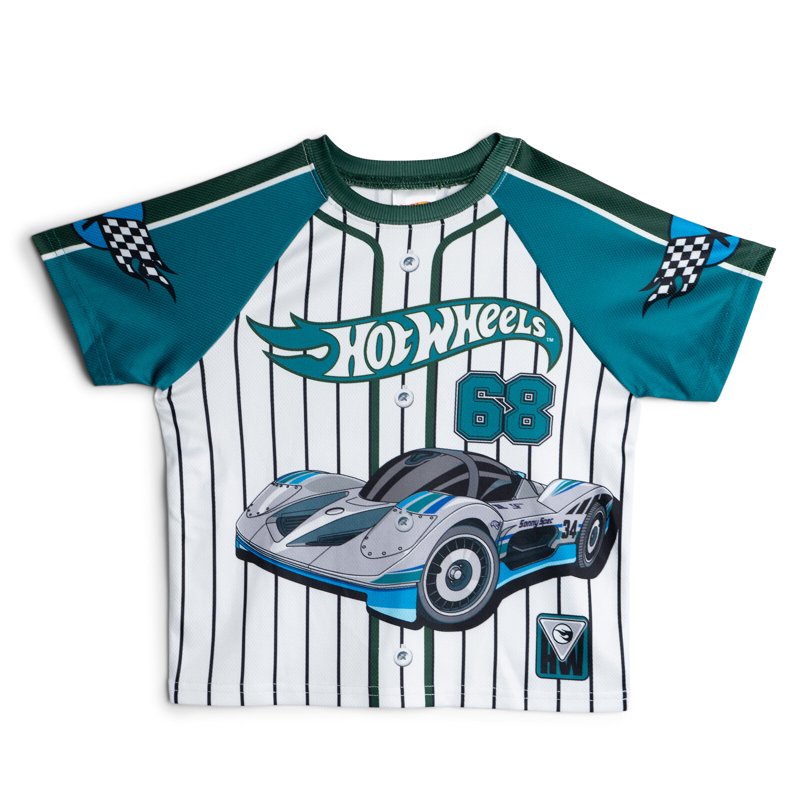 Kids Baseball Jersey and Shorts Outfit Set - Mesh Athletic Toddler to Big Kid