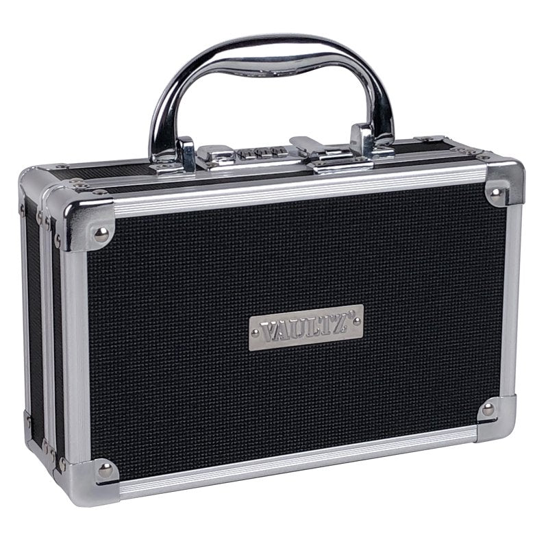 Locking Medicine Case with Combination Lock and Removable Zipper Pouch