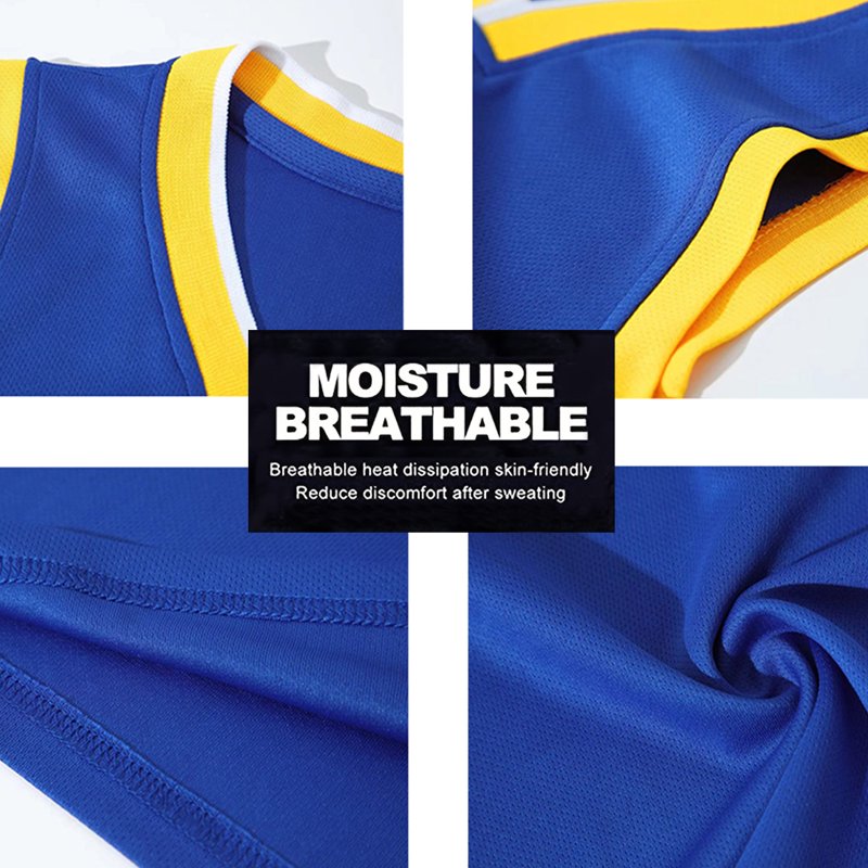 Youth Basketball Uniform Set for Boys - 3-Piece Sports Training Jersey Shorts Socks