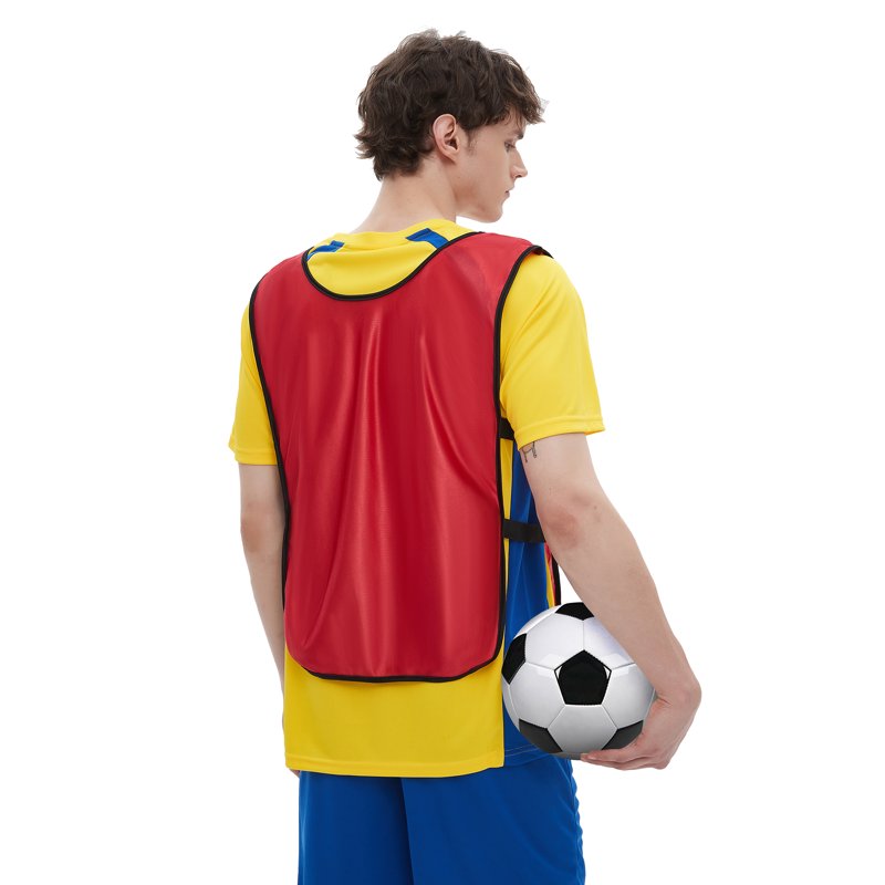 Hotpink XL Soccer Pinnies Scrimmage Vest 12 Pack - Youth & Adult Sizes