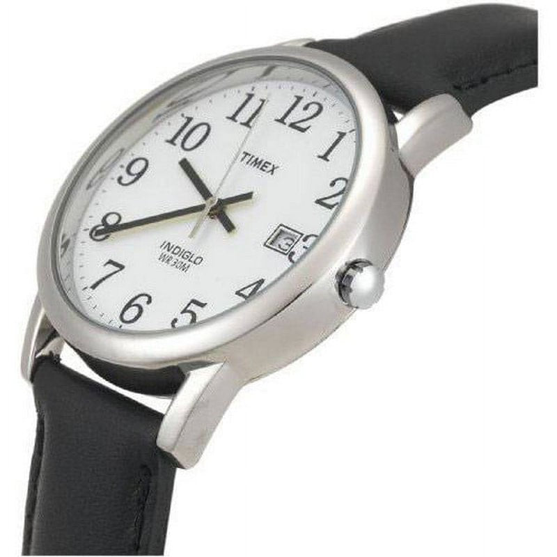 Casual Women's Watch with Leather Strap and Date Window - Multiple Colors