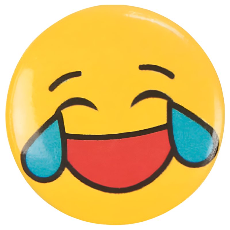 Emoji Button Pins - Party Favors, 48 Pieces, Metal, 1 Inch