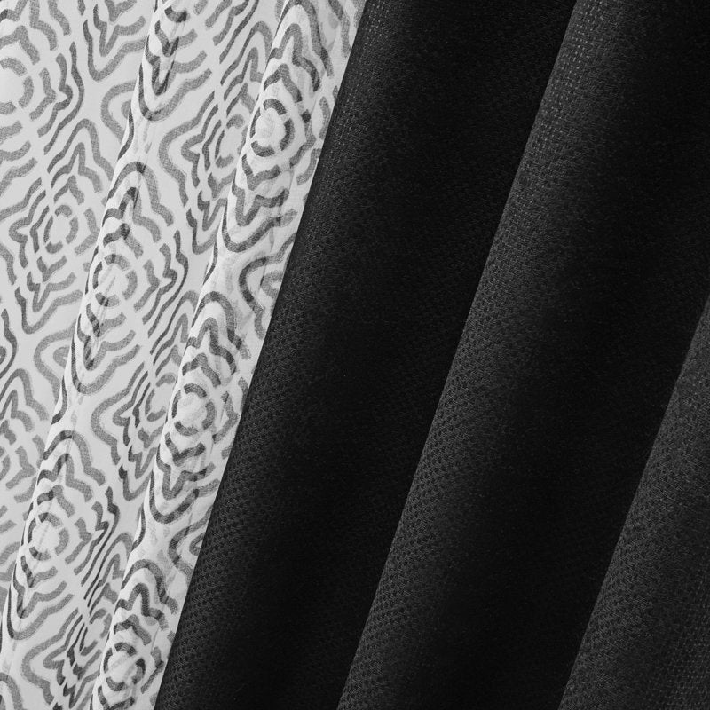 Blackout Curtain Panel Set - Lush Merlot, 27.5 x 63 Inches, 4-Piece