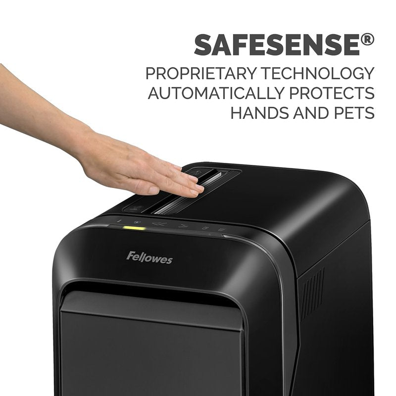 Fellowes Powershred LX220 Micro-Cut Shredder Black 20 Sheet Capacity