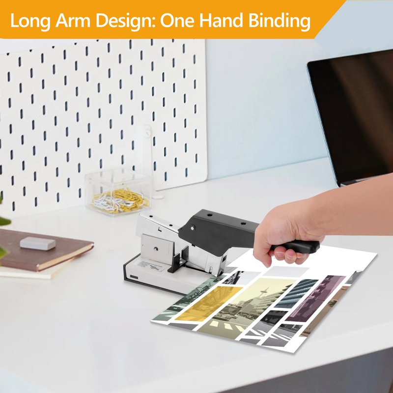 Heavy Duty Stapler 100 Sheets Capacity with 1000 Staples for Office & Home Use