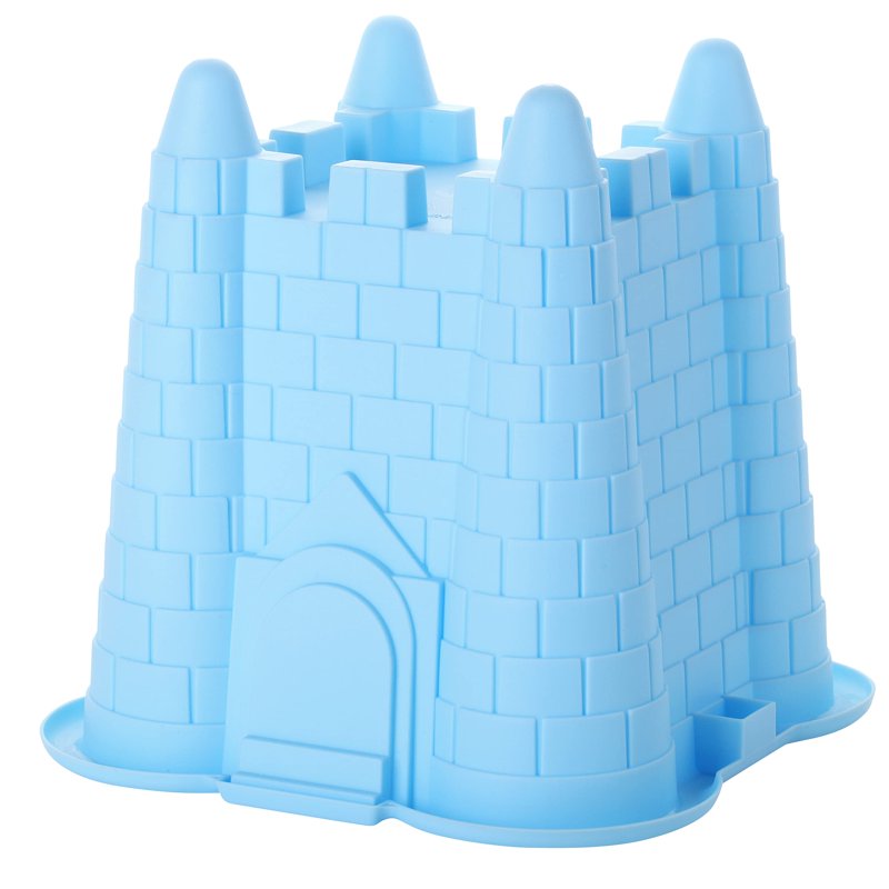 Kids Sandcastle Beach Toy Set - 4 Colorful Molds for Summer Play