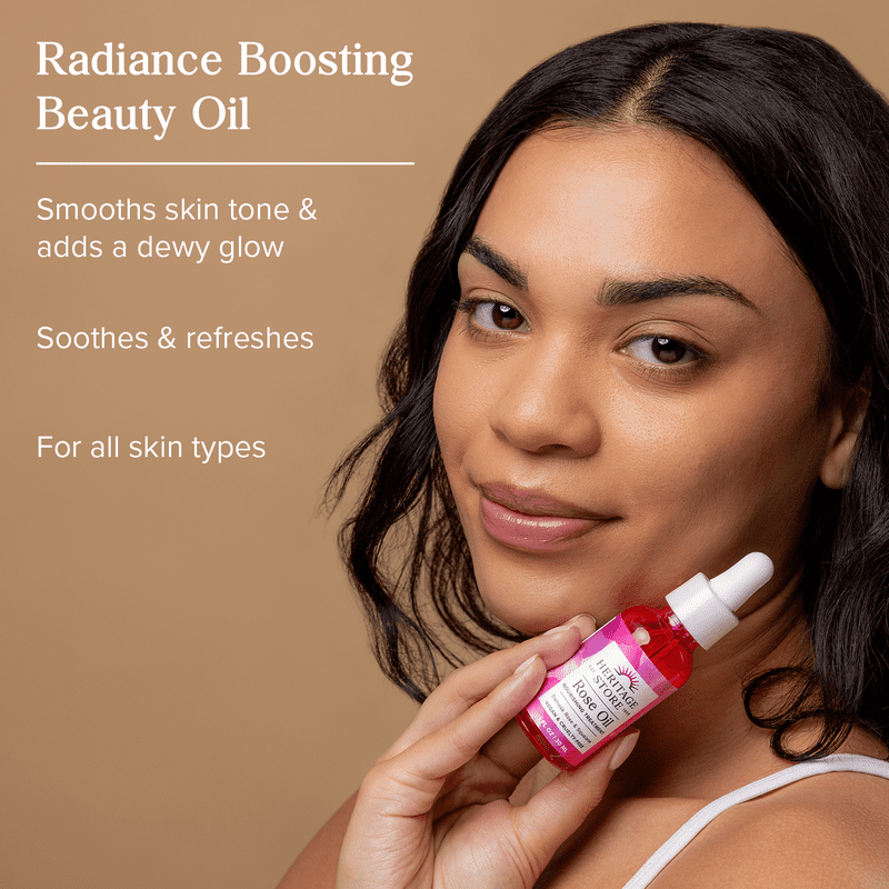 Rose Oil Nourishing Treatment - Hydrating Facial Oil for Radiant Skin