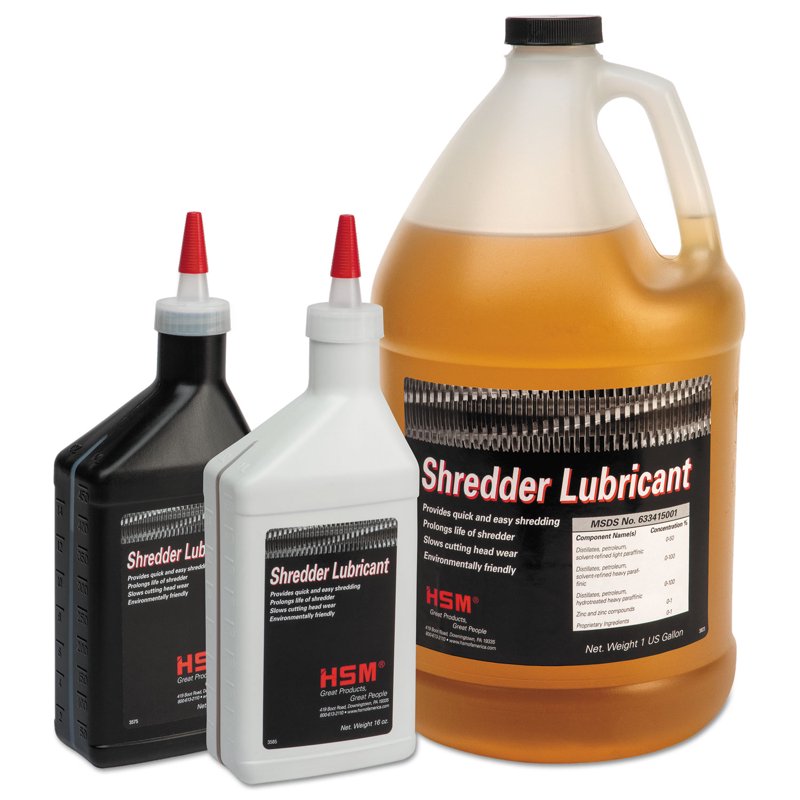 16 oz Shredder Oil Lubricant for Paper Shredders - Prolongs Life & Reduces Wear