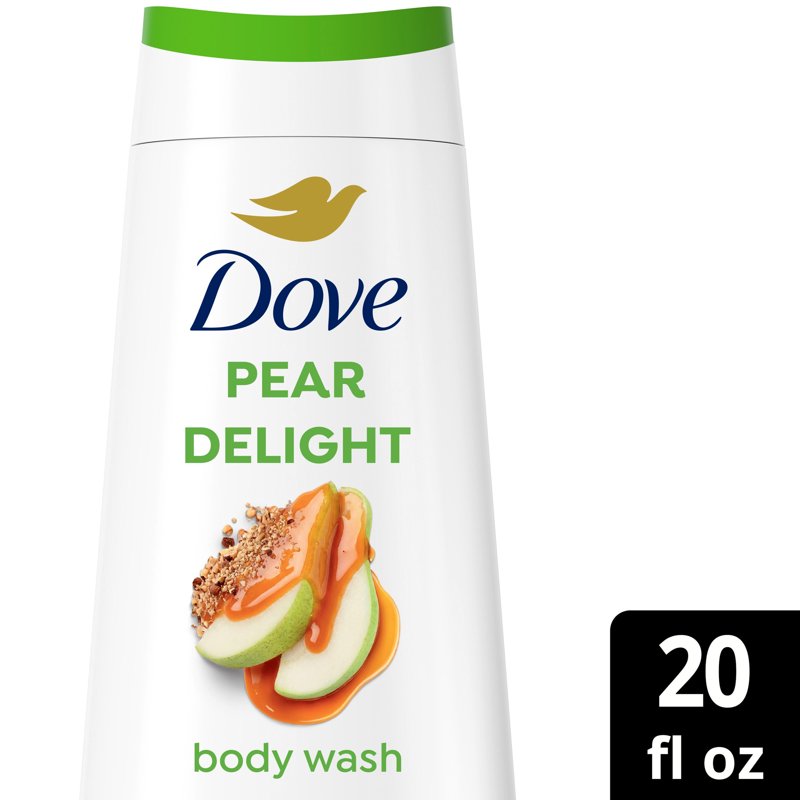 Dove Pear Harvest Limited Edition Body Wash for Deep Nourishment 20 Fl oz