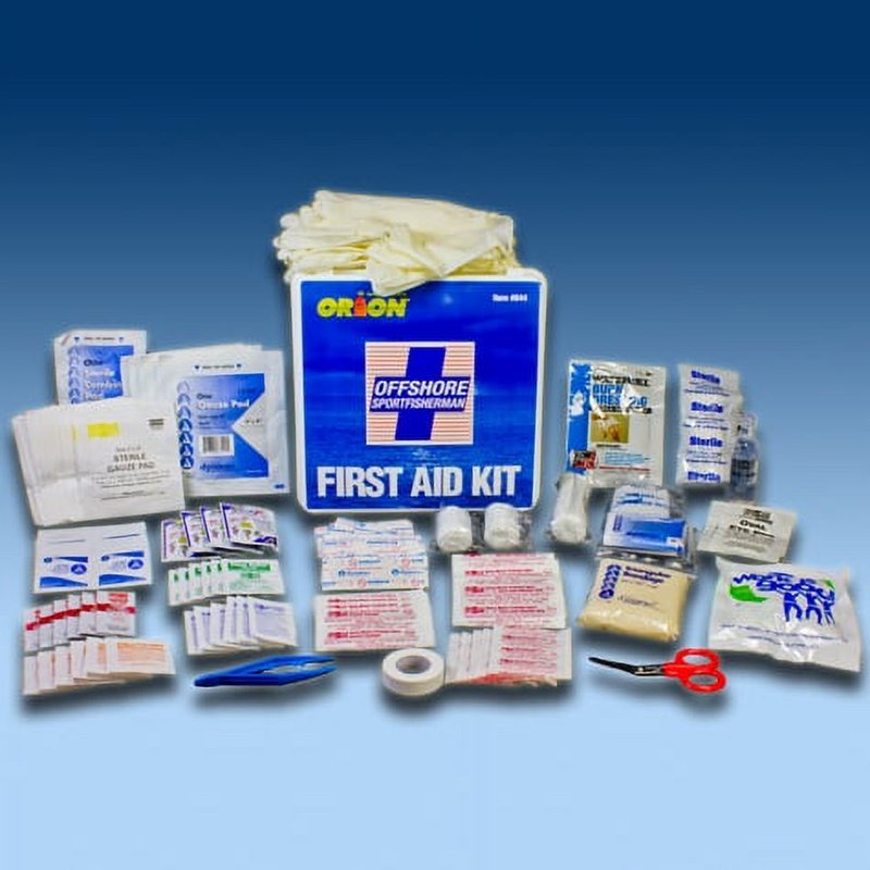 Offshore Marine First Aid Kit - 165 Piece Boat Safety Emergency Supplies