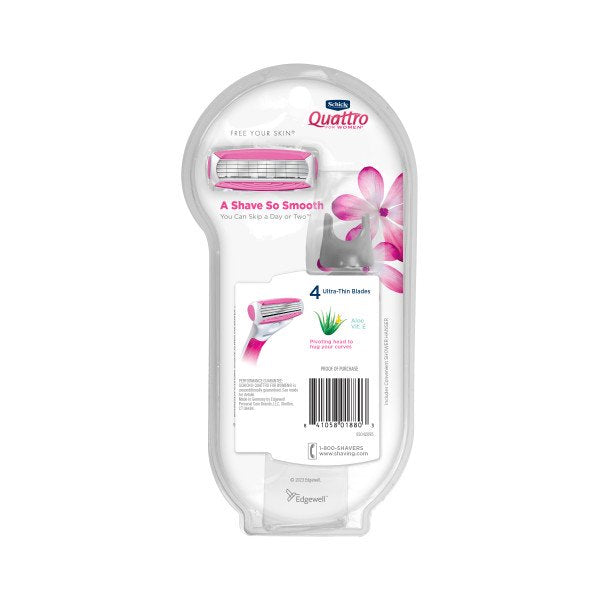 Women’s Razor with 5 Refills - Sensitive Skin Shaving Kit