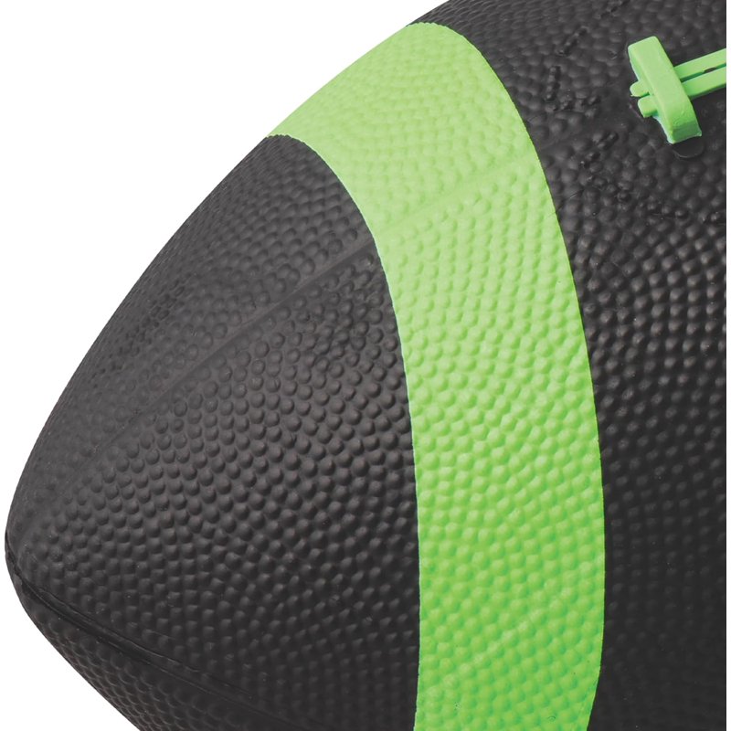 Weighted Football Trainer 3lb - Official Size, Green/Black for Arm Strength & Passing