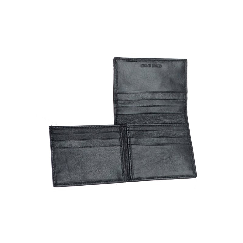 Men's RFID Blocking Leather Wallet with Gift Box - Genuine Leather Bifold