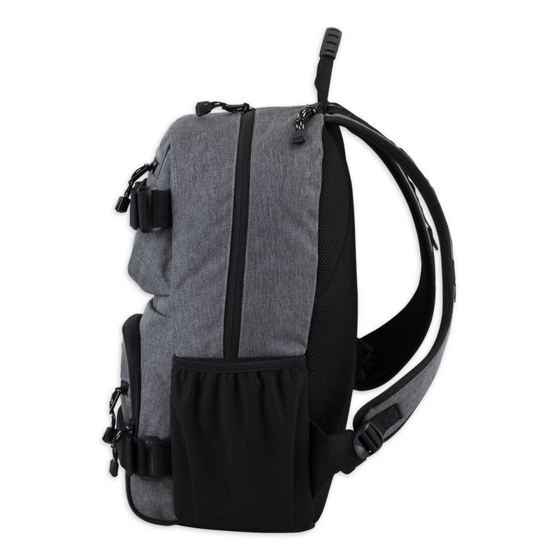 Unisex Skatepark Laptop Backpack - Durable Polyester with Multiple Compartments