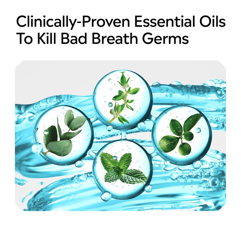 Gum Therapy Mouthwash for Gum Health Glacier Mint 500mL | Antigingivitis Oral Rinse
